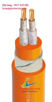 Cáp điện lực chống cháy 2 ruột (CXV/FR-2R), 0.6-1kV